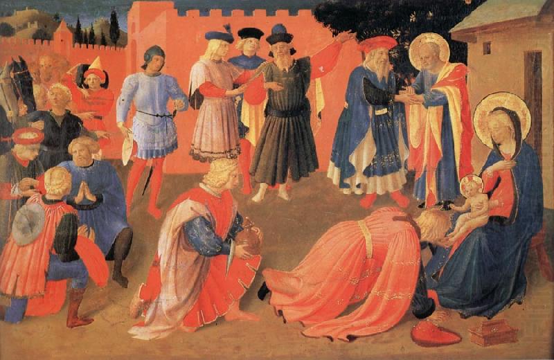 The Adoration of the Magi, Fra Angelico
